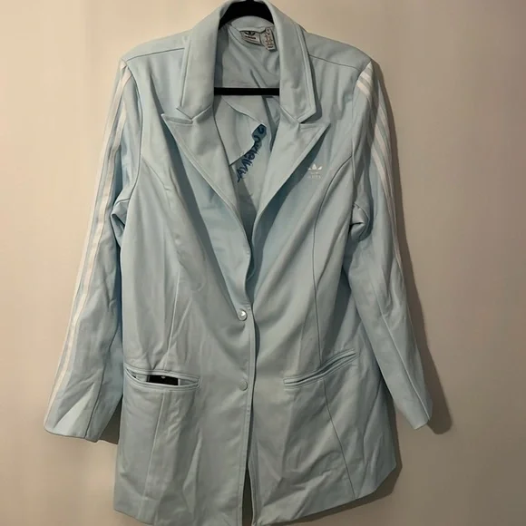 super dope adidas Blazer (Plus Size) Women's, Blue, Size 2X - Picture 6 of 9